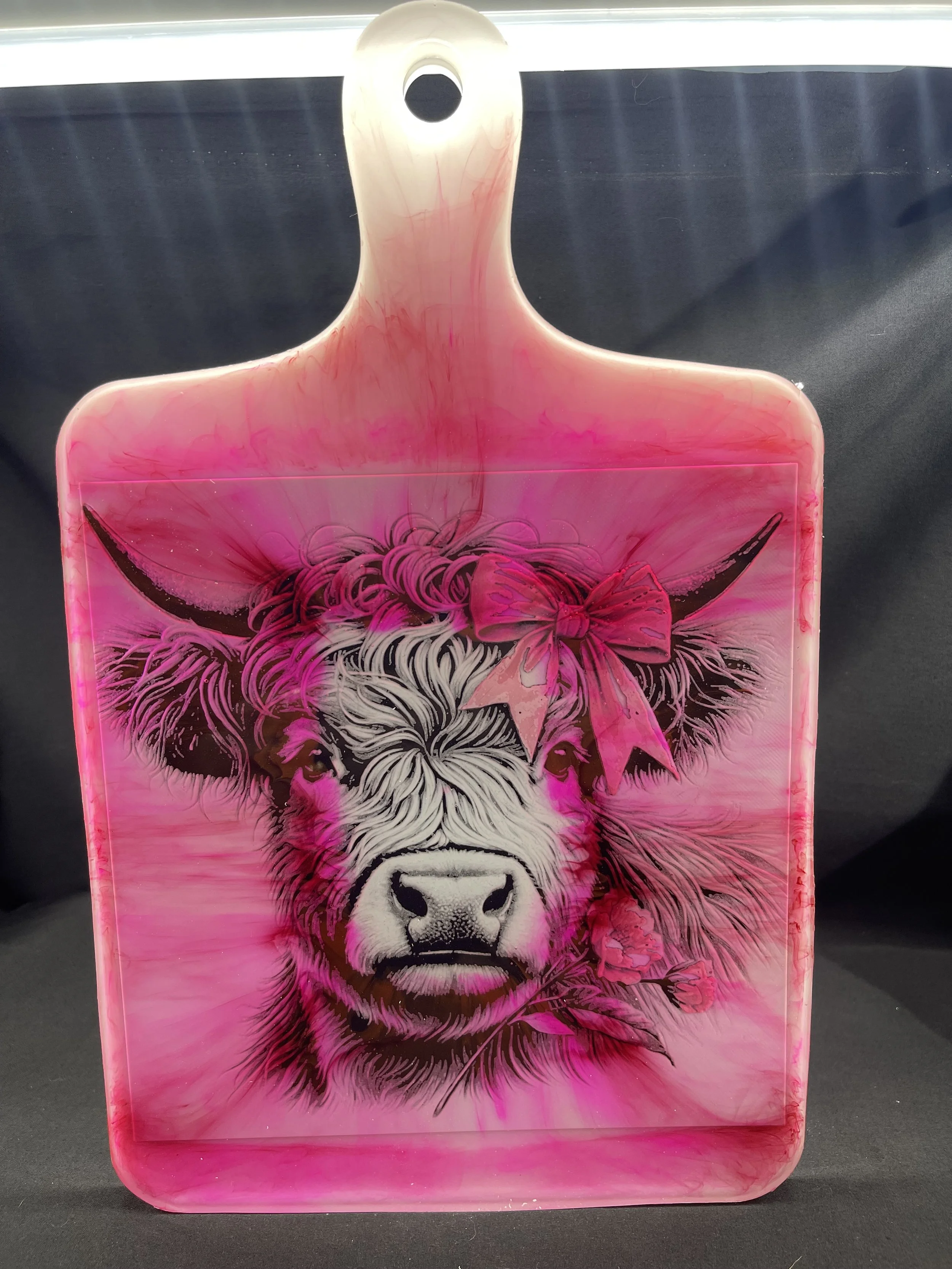 Artistic Cow Cutting Board-IN0112