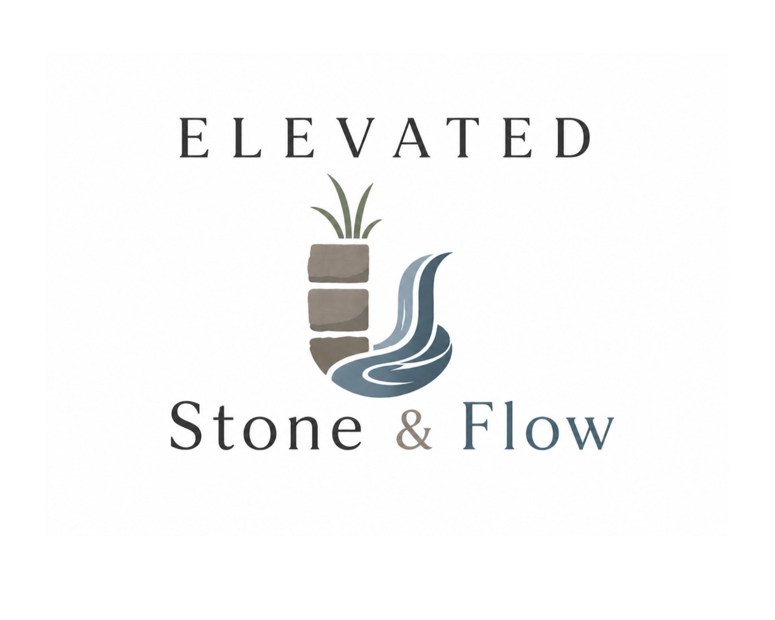 Elevated Stone & Flow Landscaping