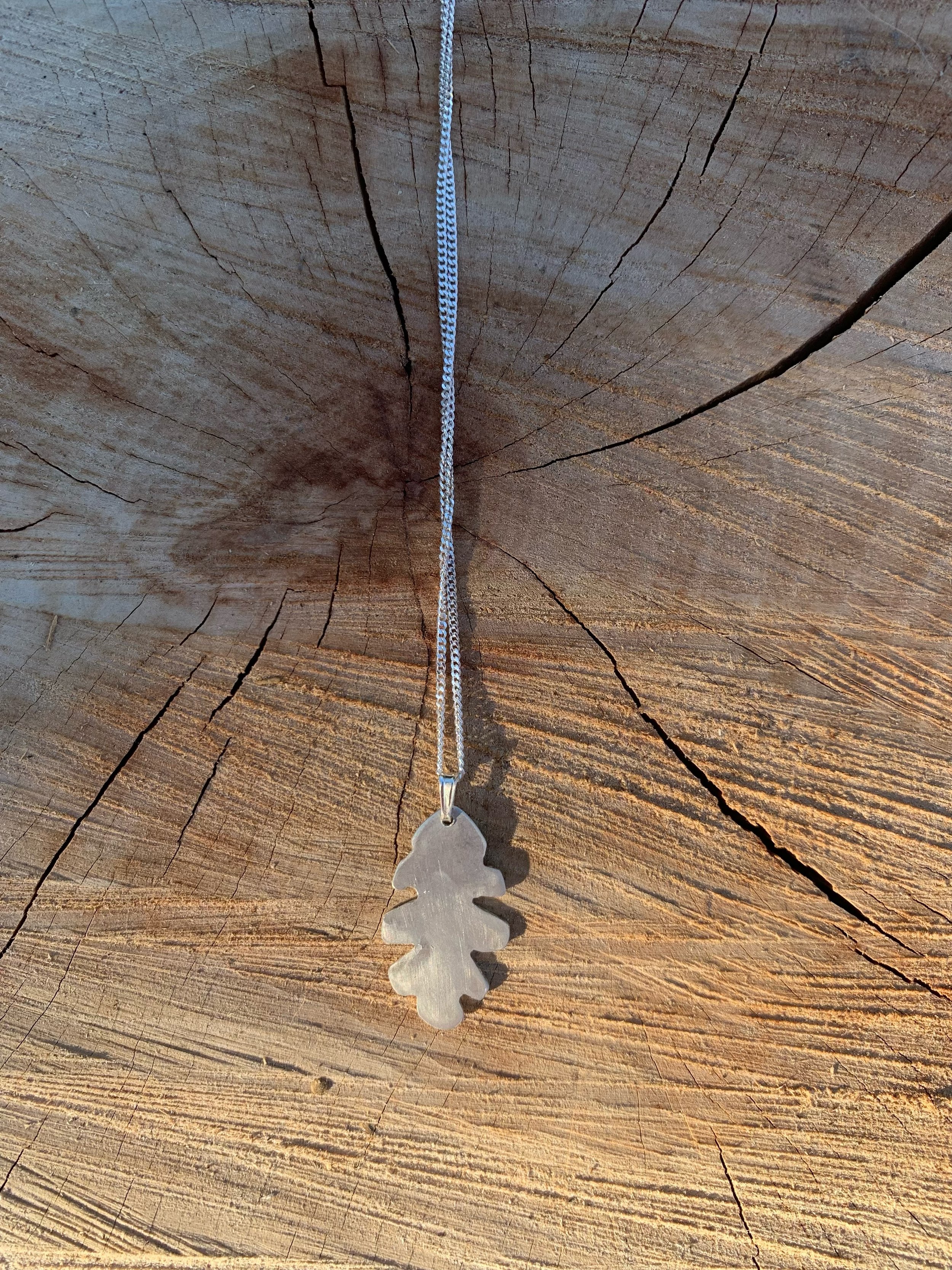 Oak Leaf Necklace