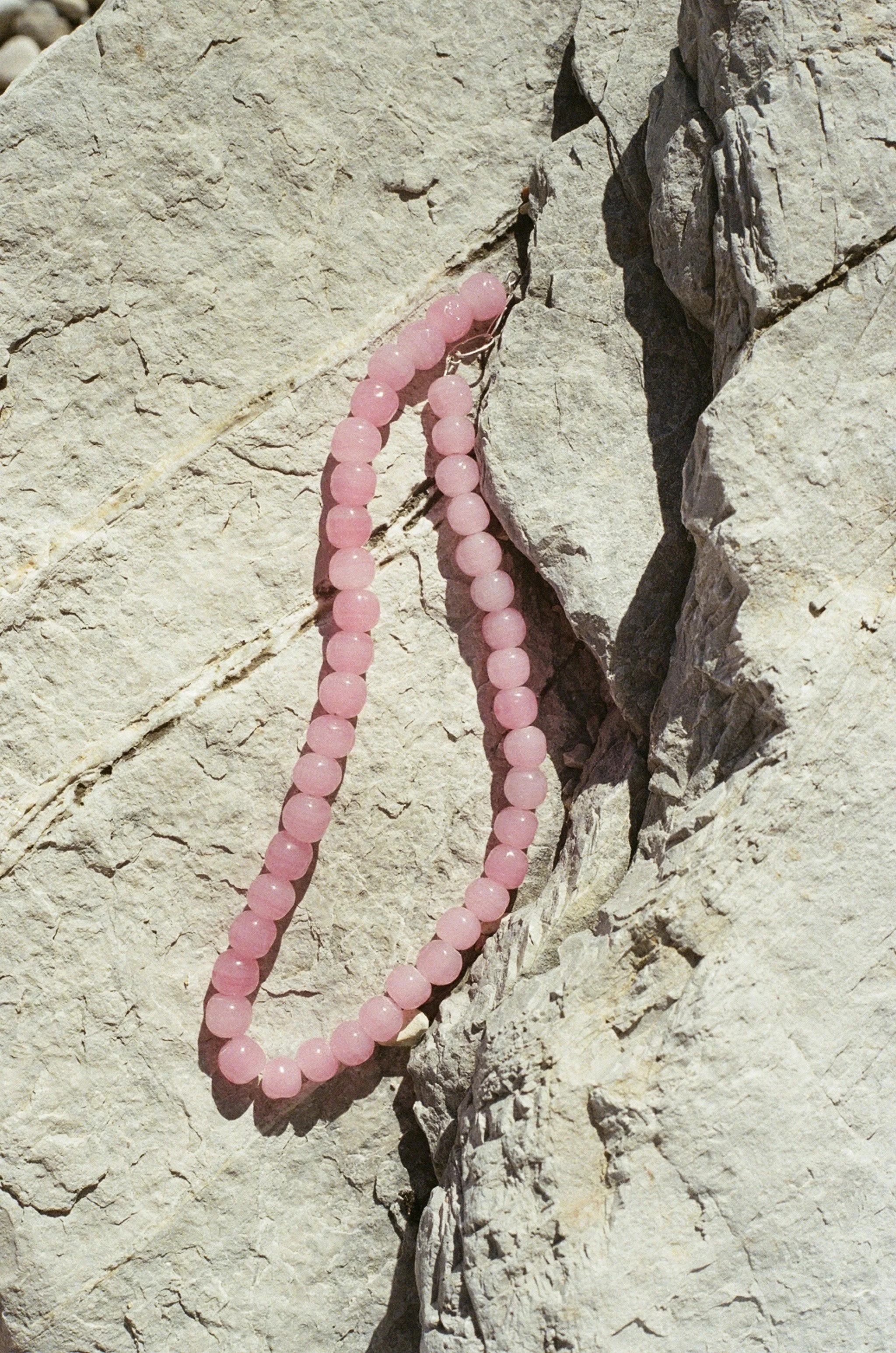 The Glass Necklace — Pink