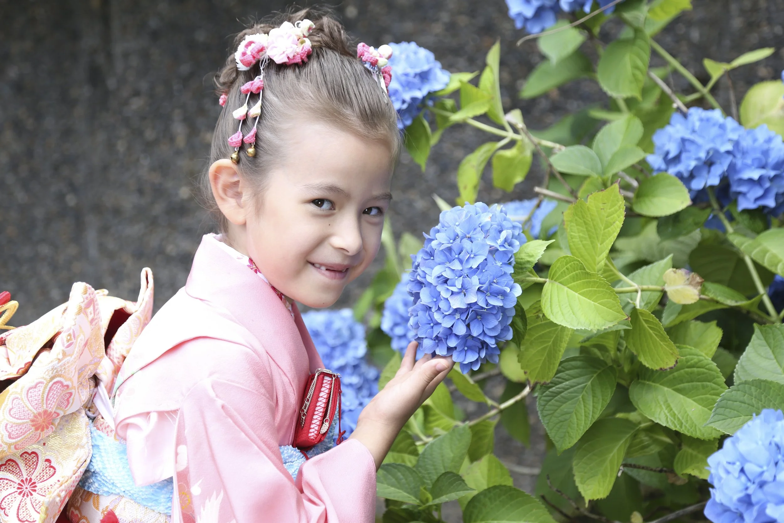 753 - 7 Year-Old Girls' Celebration Portrait