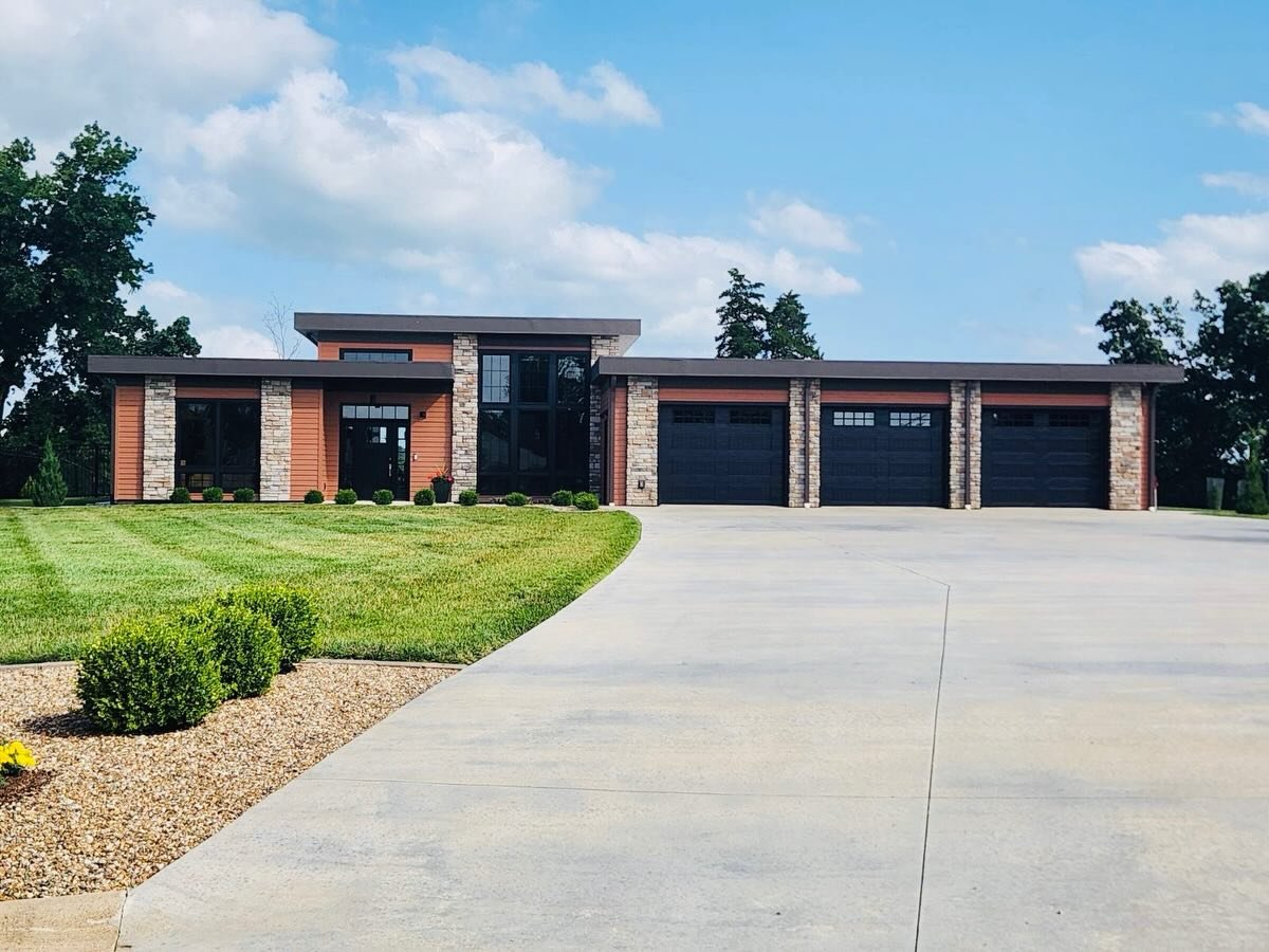 Custom build designed by Manning Homes and the Homeowners.