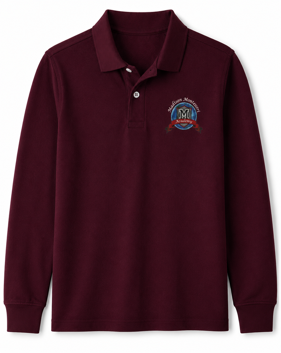 MMA - Kids Long Sleeve Uniform Polo