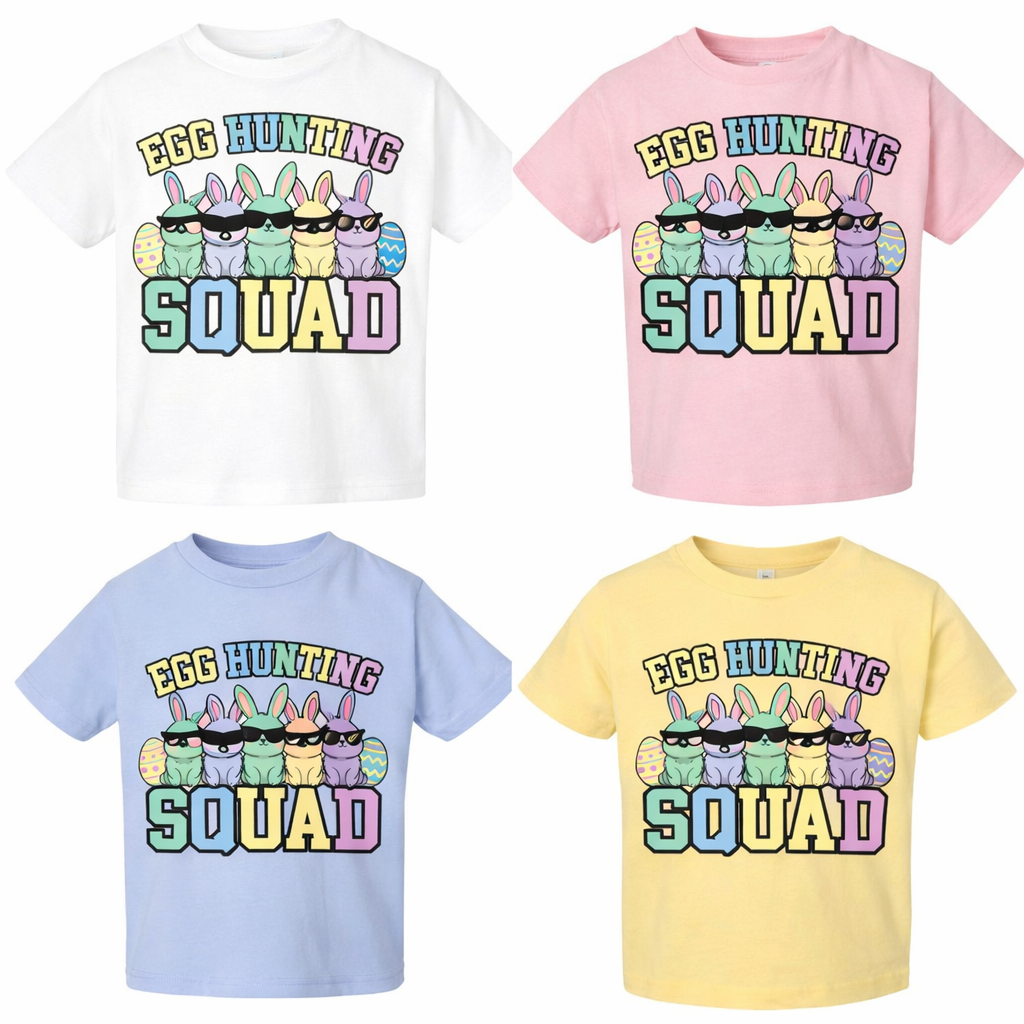 Egg Hunting Squad Toddler & Youth Tshirt
