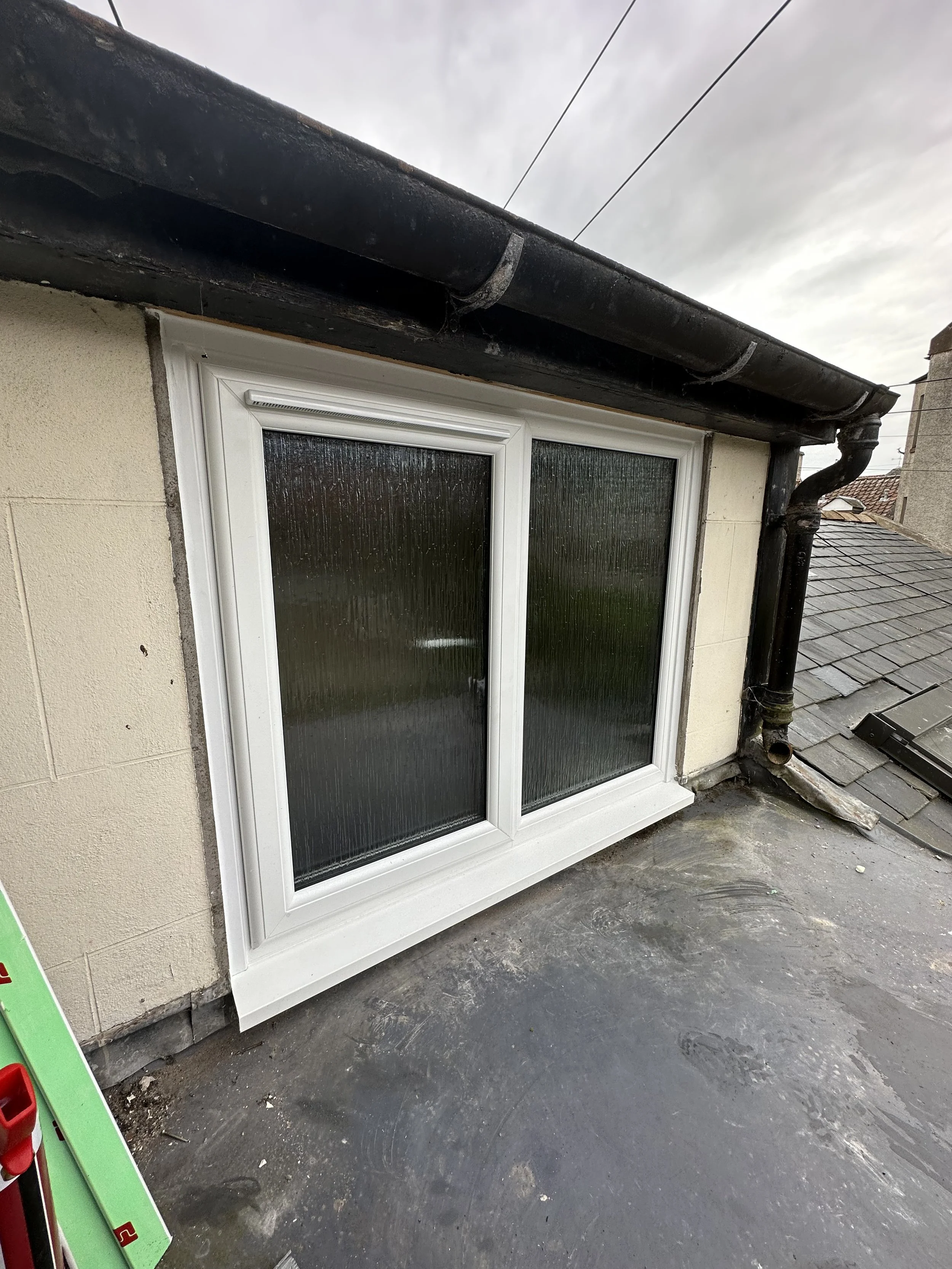 New UPVC window fitted