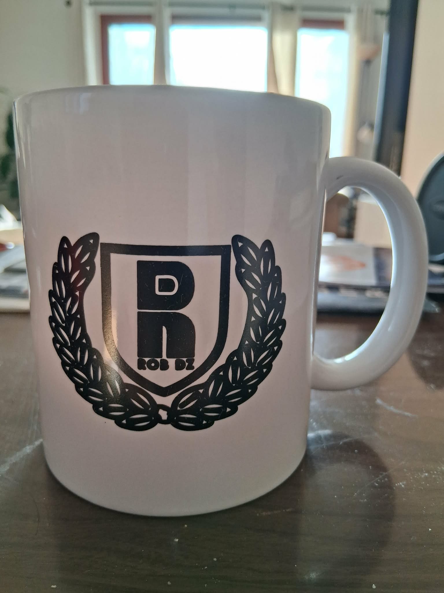 Black Oddball Coffee Mug