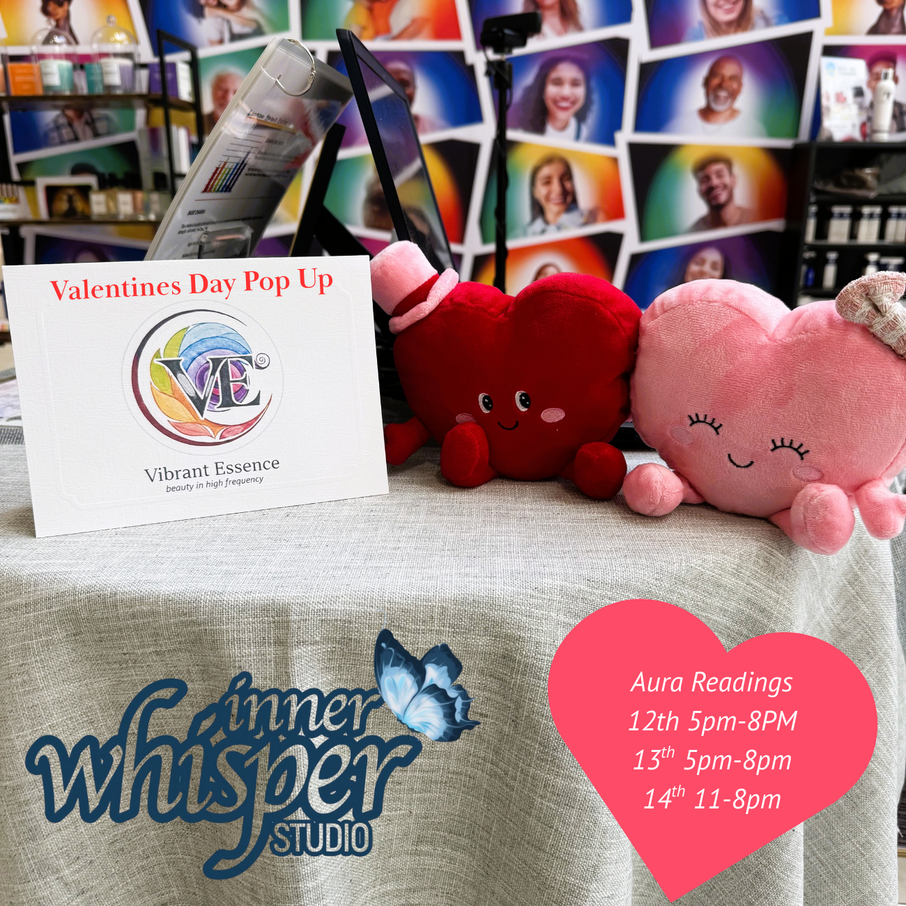 Inner Whisper Valentine's Day Pop Up