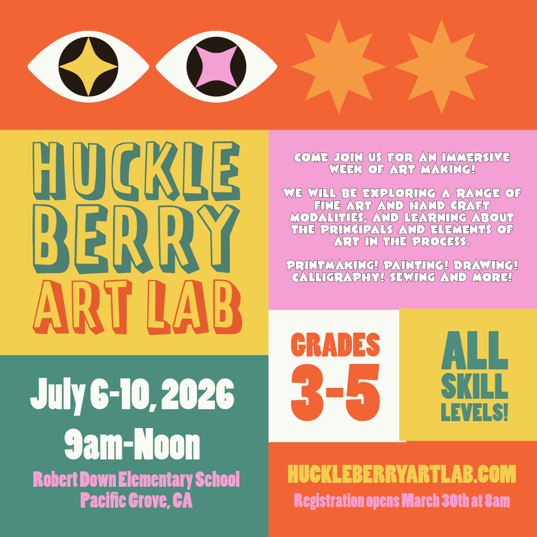 Huckleberry Art Lab- July 6-10, 2026