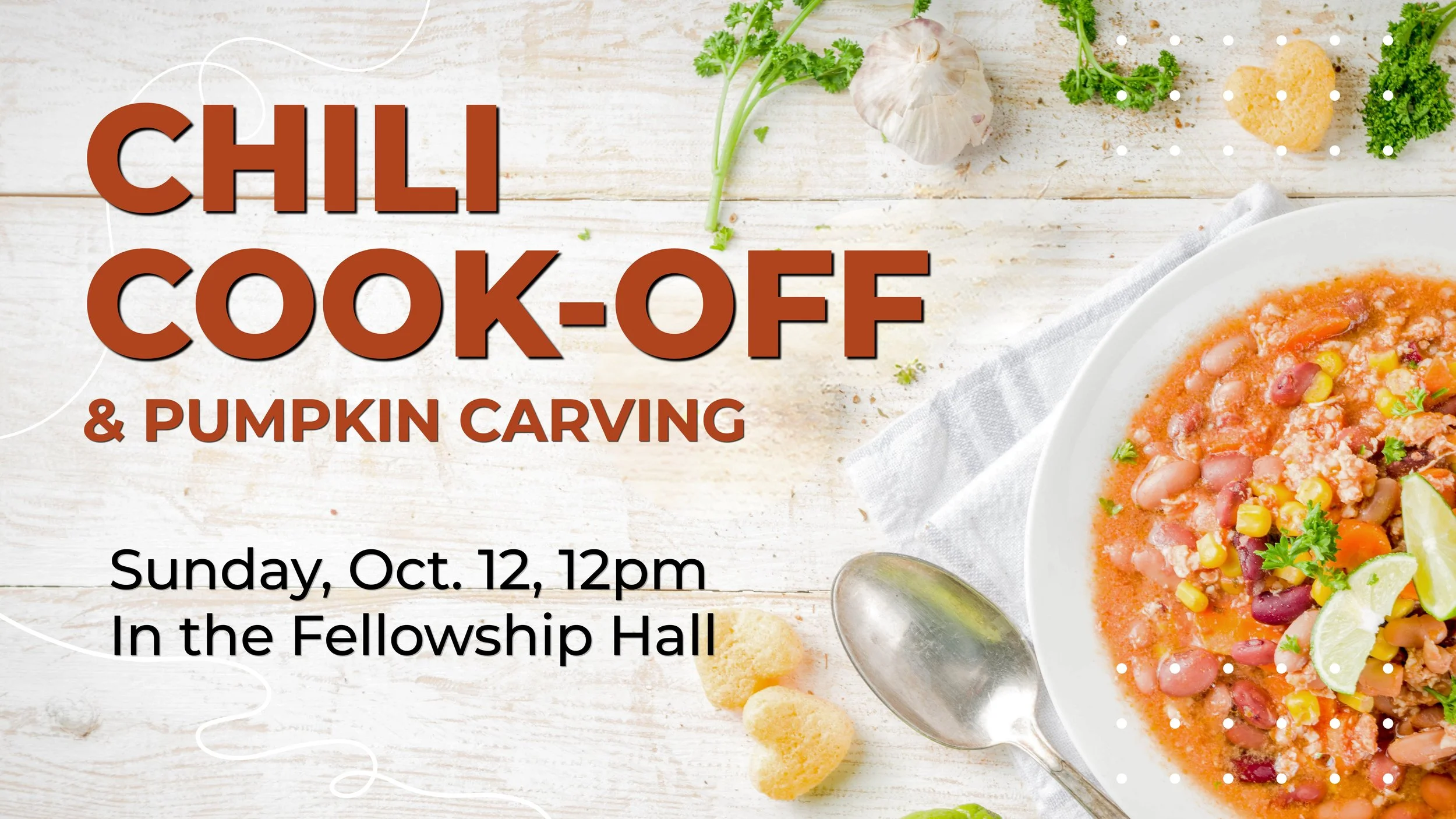 Chili Cook-off &amp; Pumpkin Carving