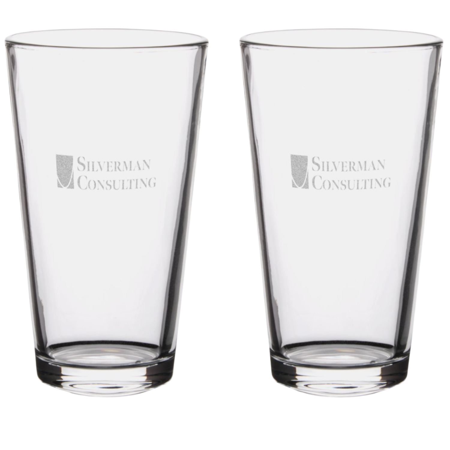Silverman Consulting Pint Glass Set 16 oz