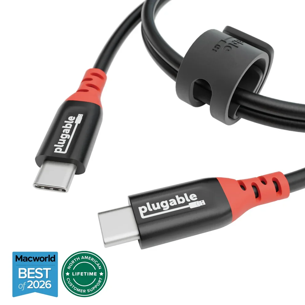 Plugable USB-C Cable, Data Blocker