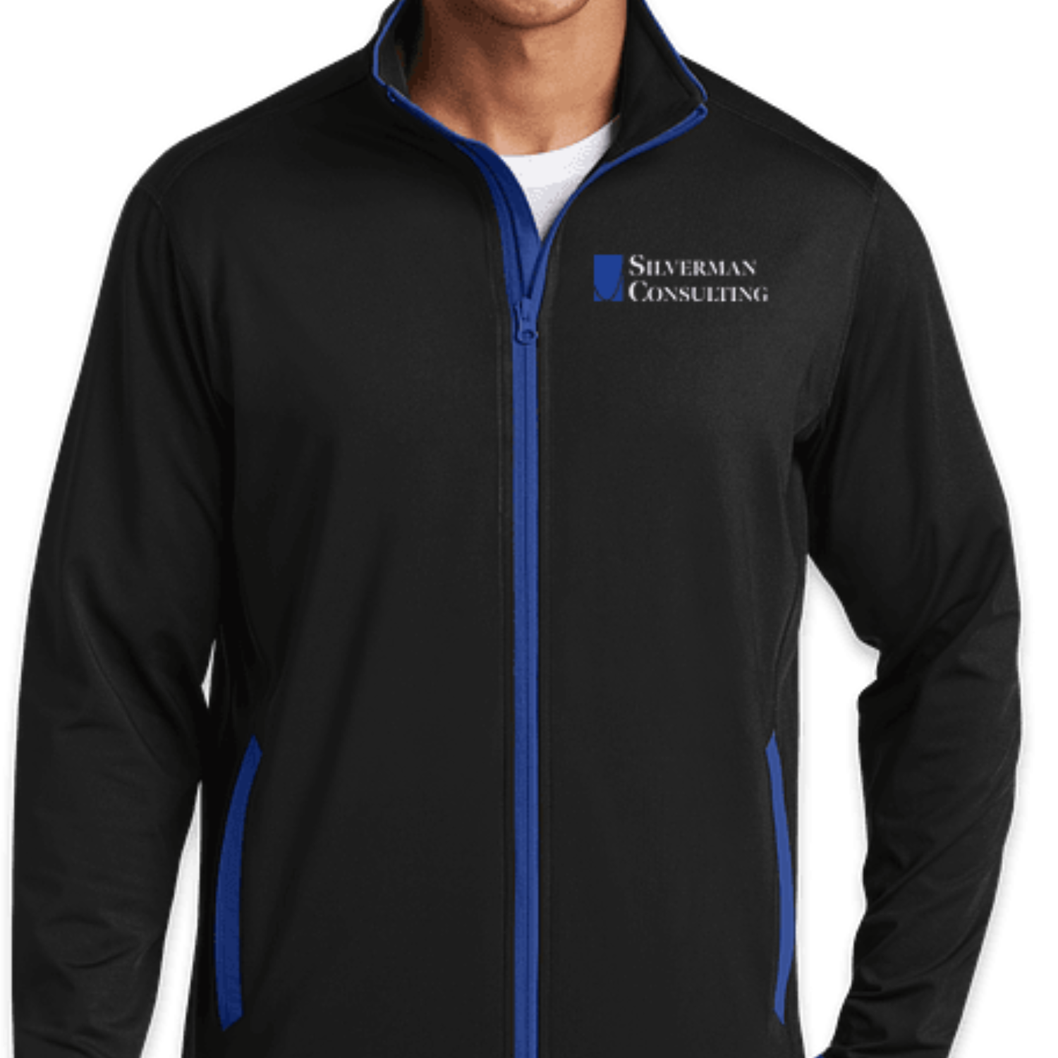 Men’s Sport-Tek Sport-Wick Stretch Full Zip Jacket