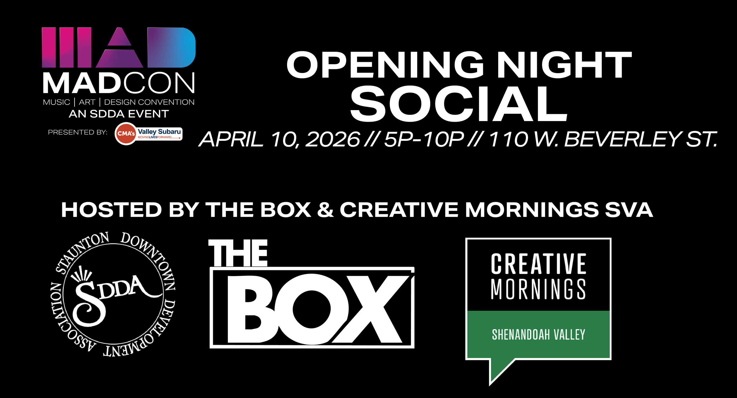Opening Night Social