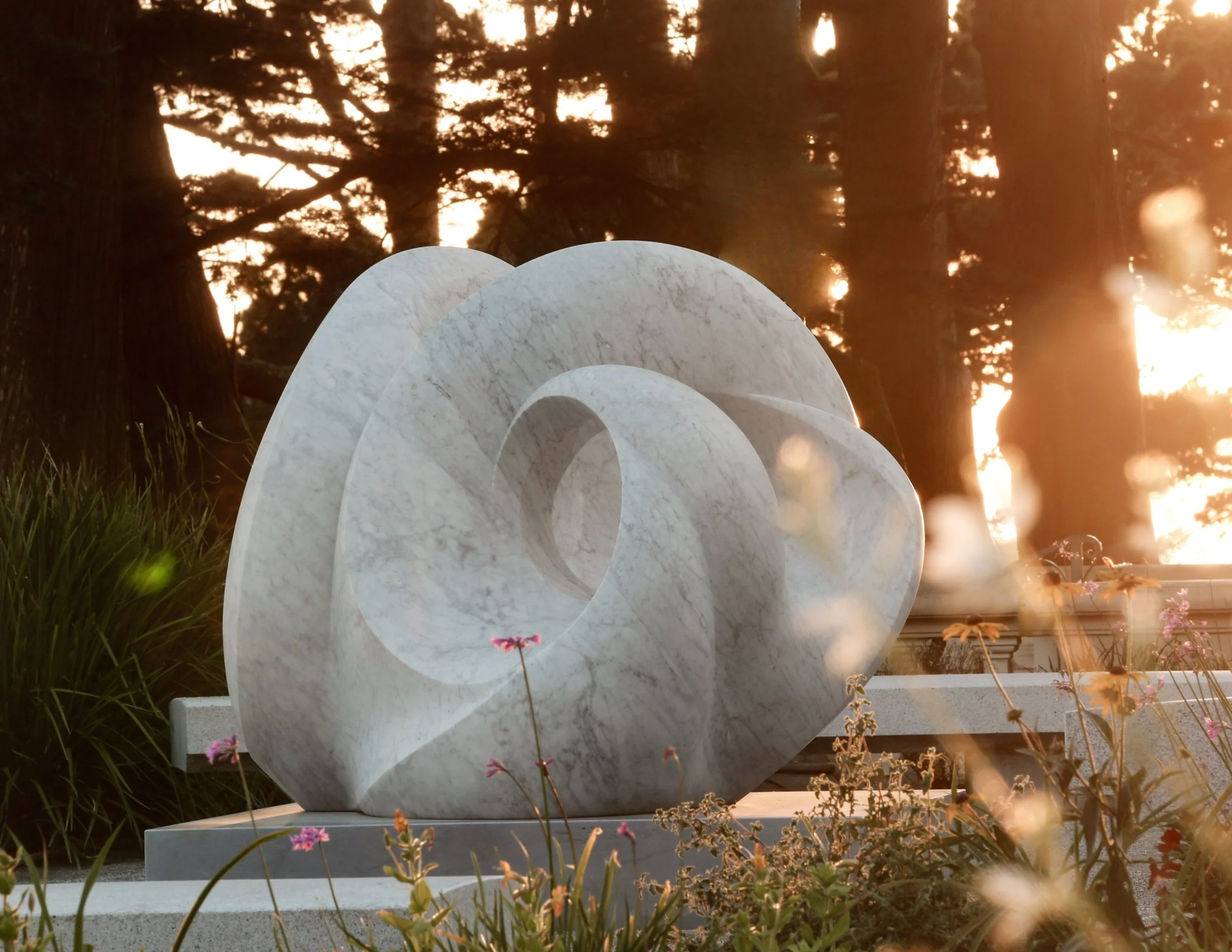 YOKO KUBRICK tides, abstract  marble sculpture san francisco .jpg