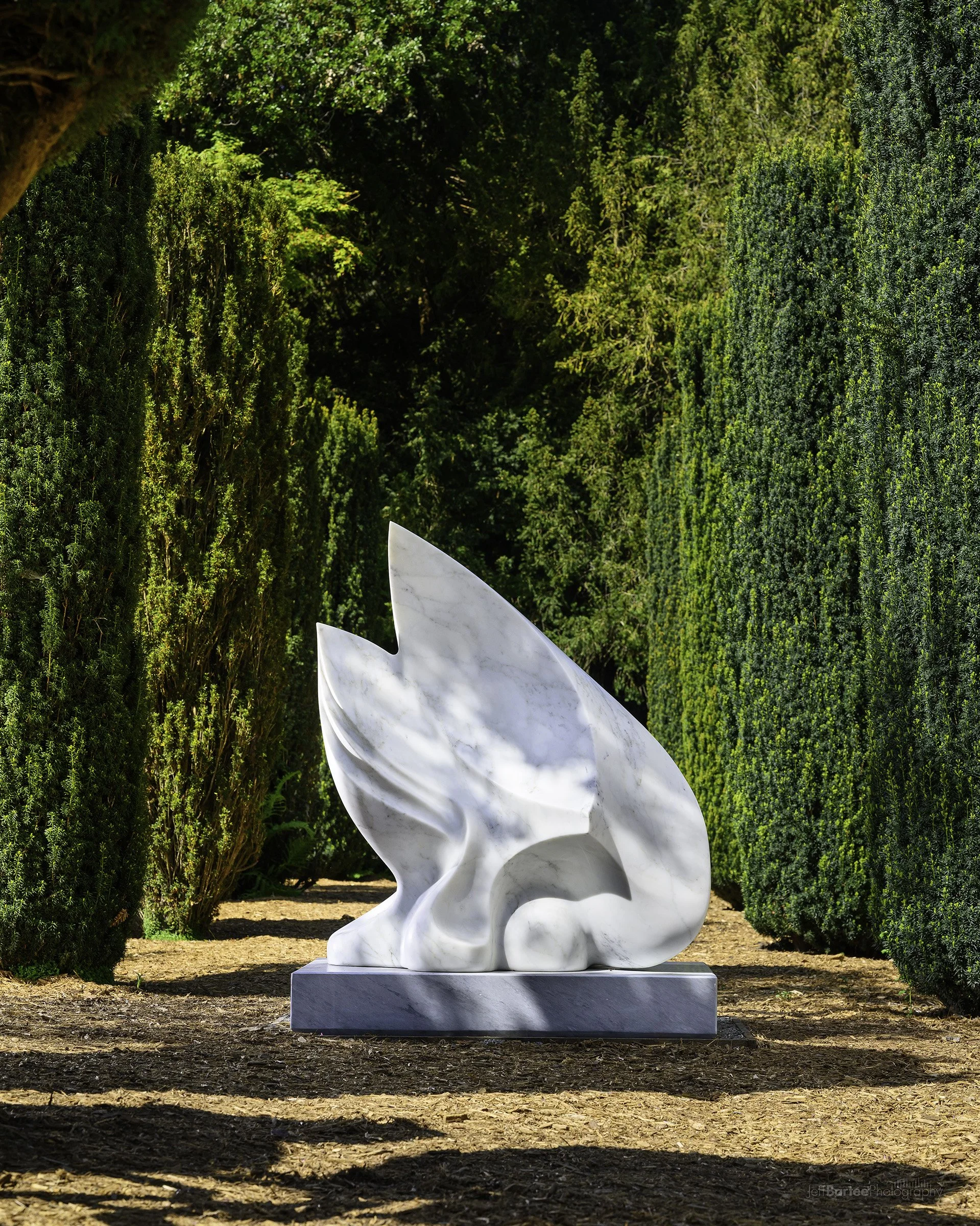 Filoli artist yoko kubrick, abstract sculpture artemis.jpg