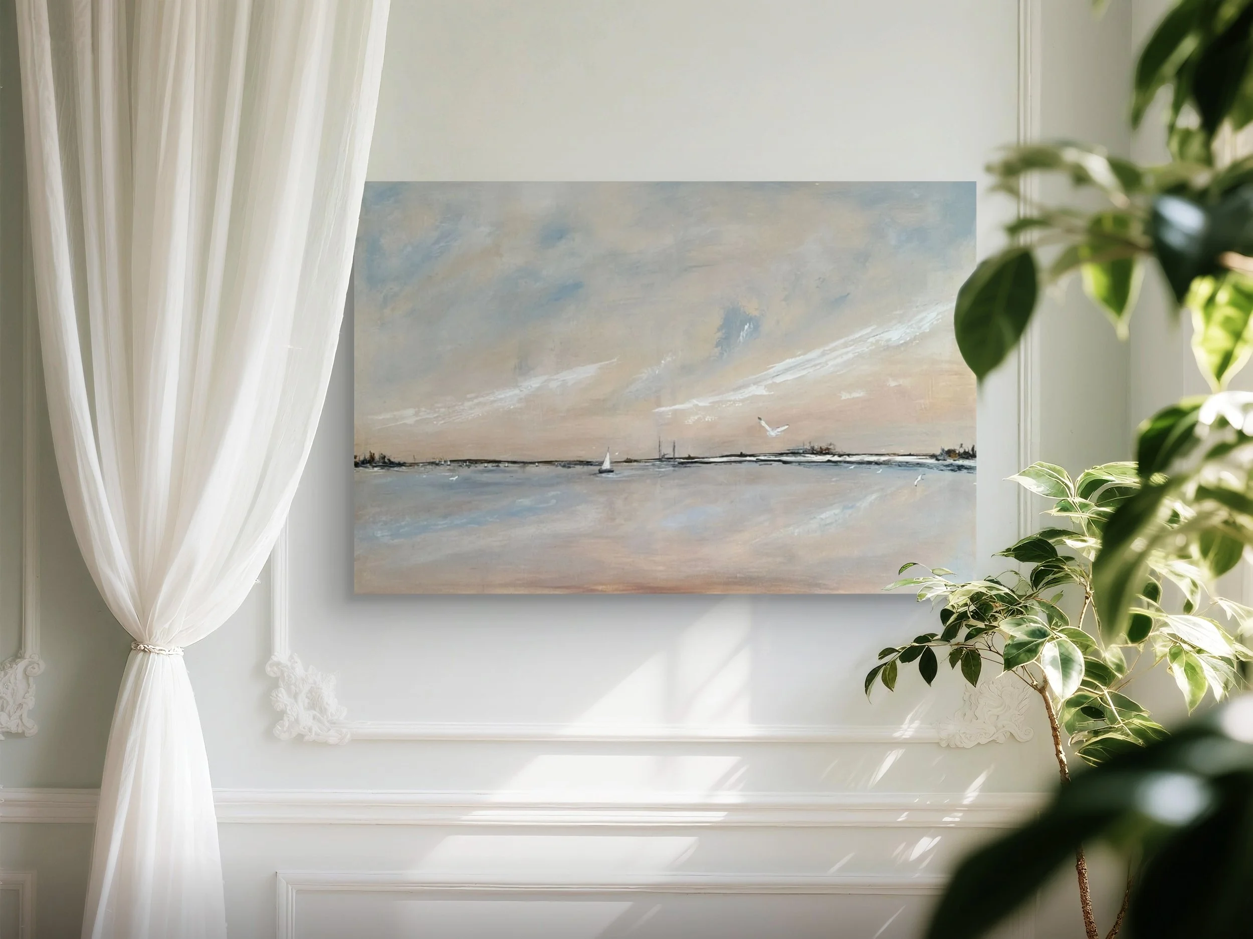 Sailboats on the Horizon