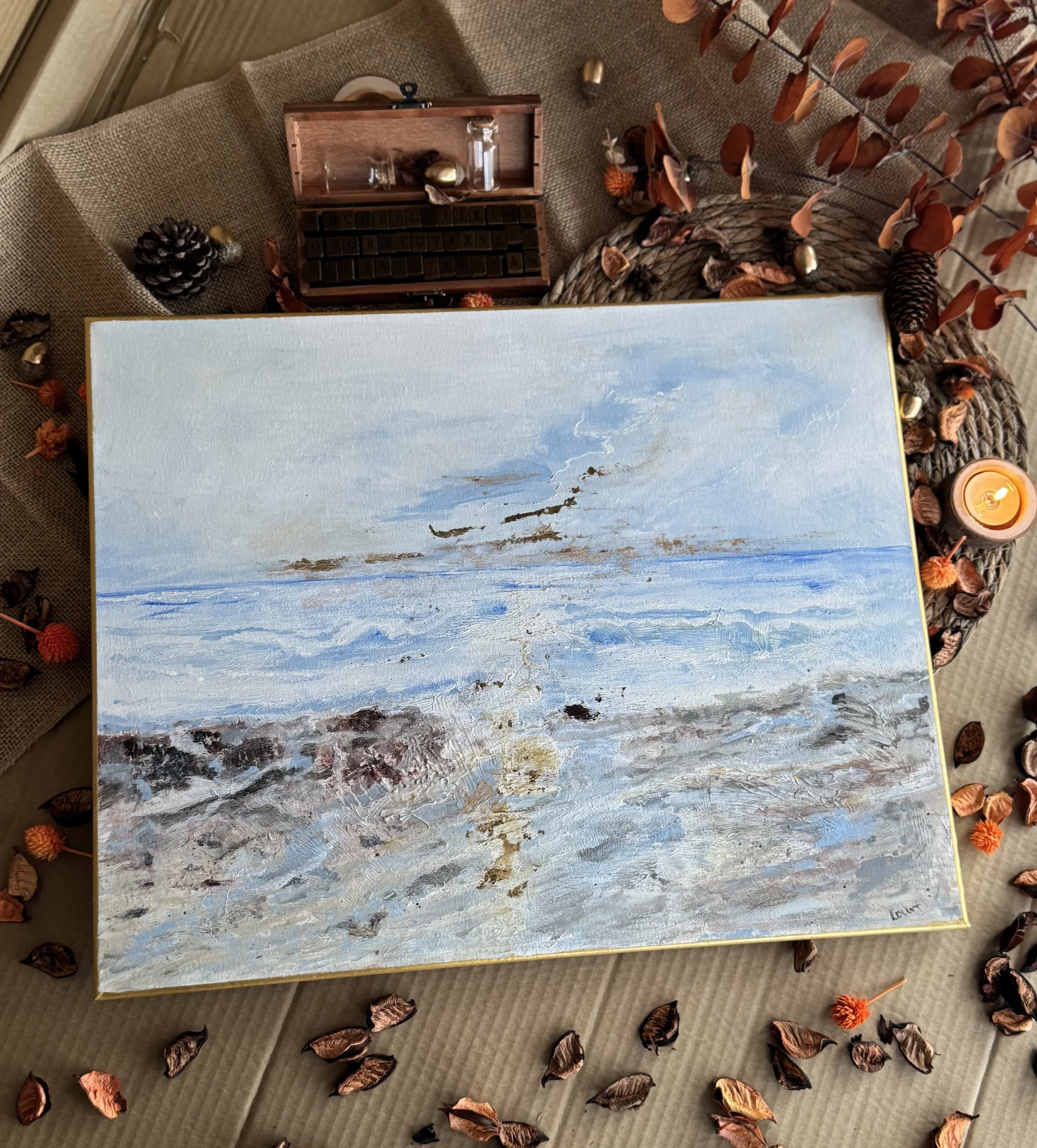 Morning Light in the Mud