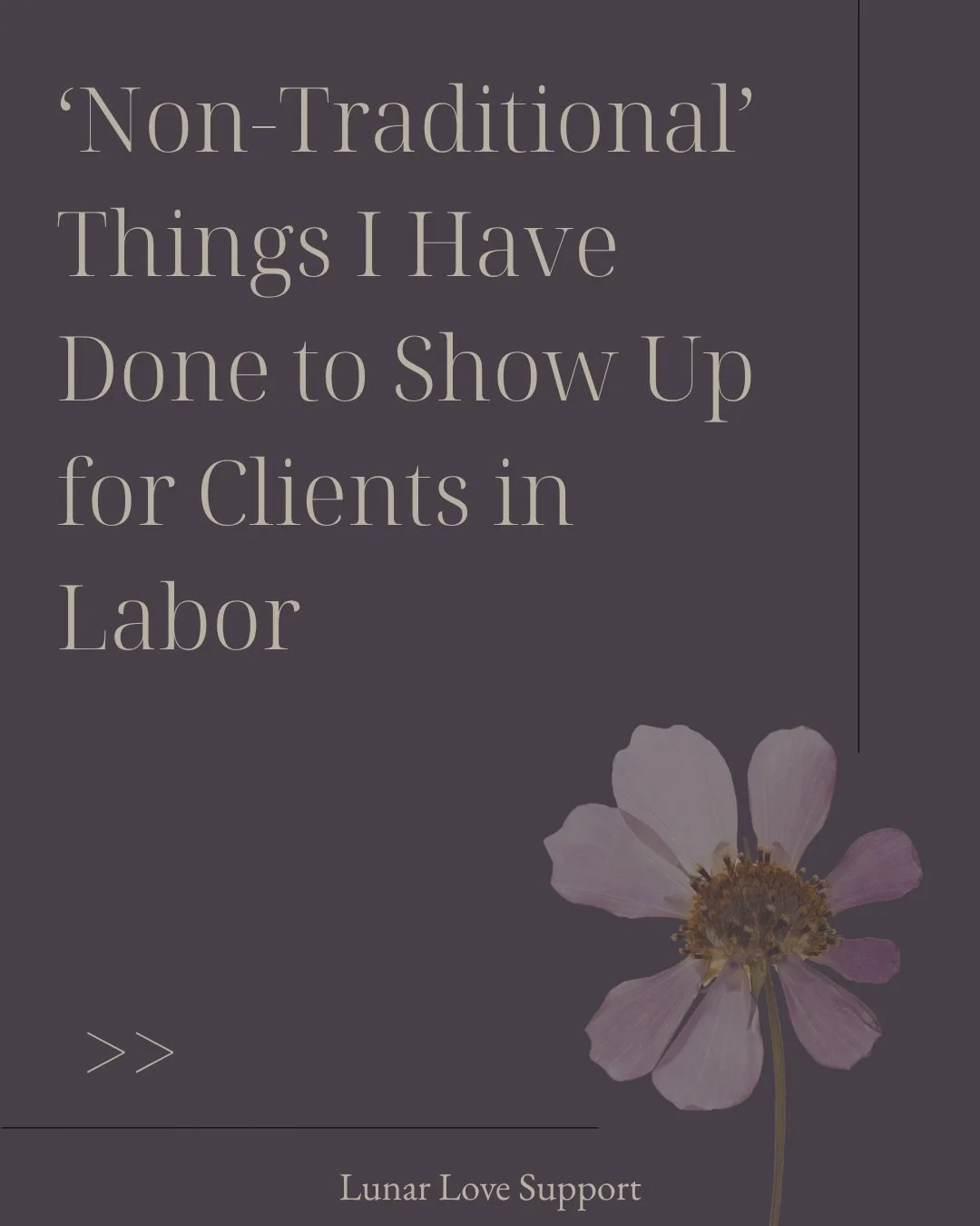 Because it isn&rsquo;t all about hip squeezes and breathing techniques! 

#doula #birth #labor #pregnancy 

When families want to unplug, it can be helpful to establish a communication plan during their prenatal meetings. I personally have been added