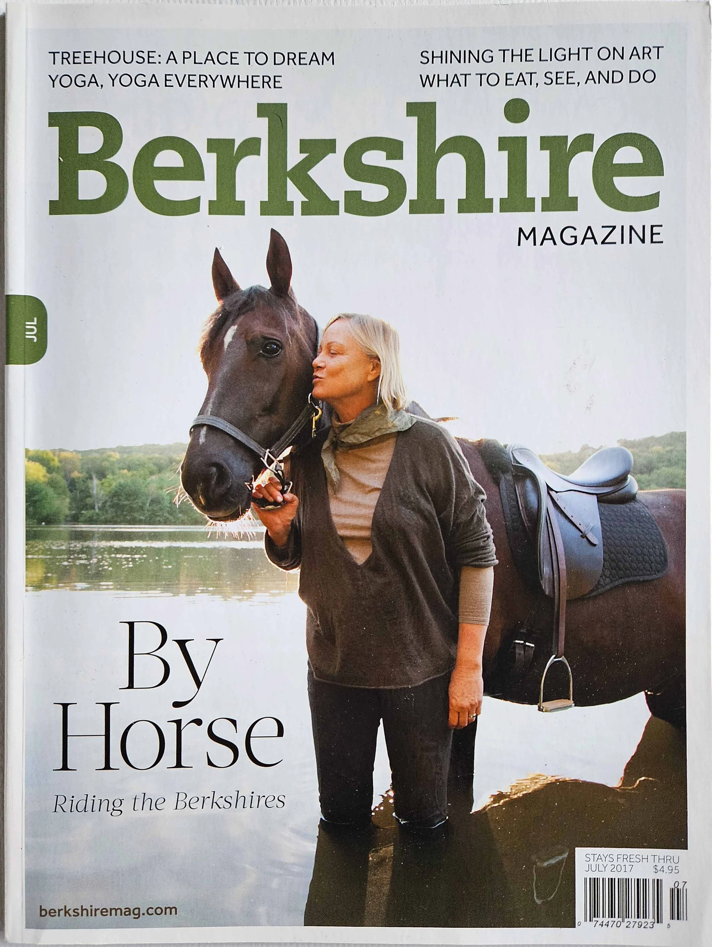 Berkshire Magazine | “By Horse: Riding in the Berkshires,” by Laura Chester. July 2017.