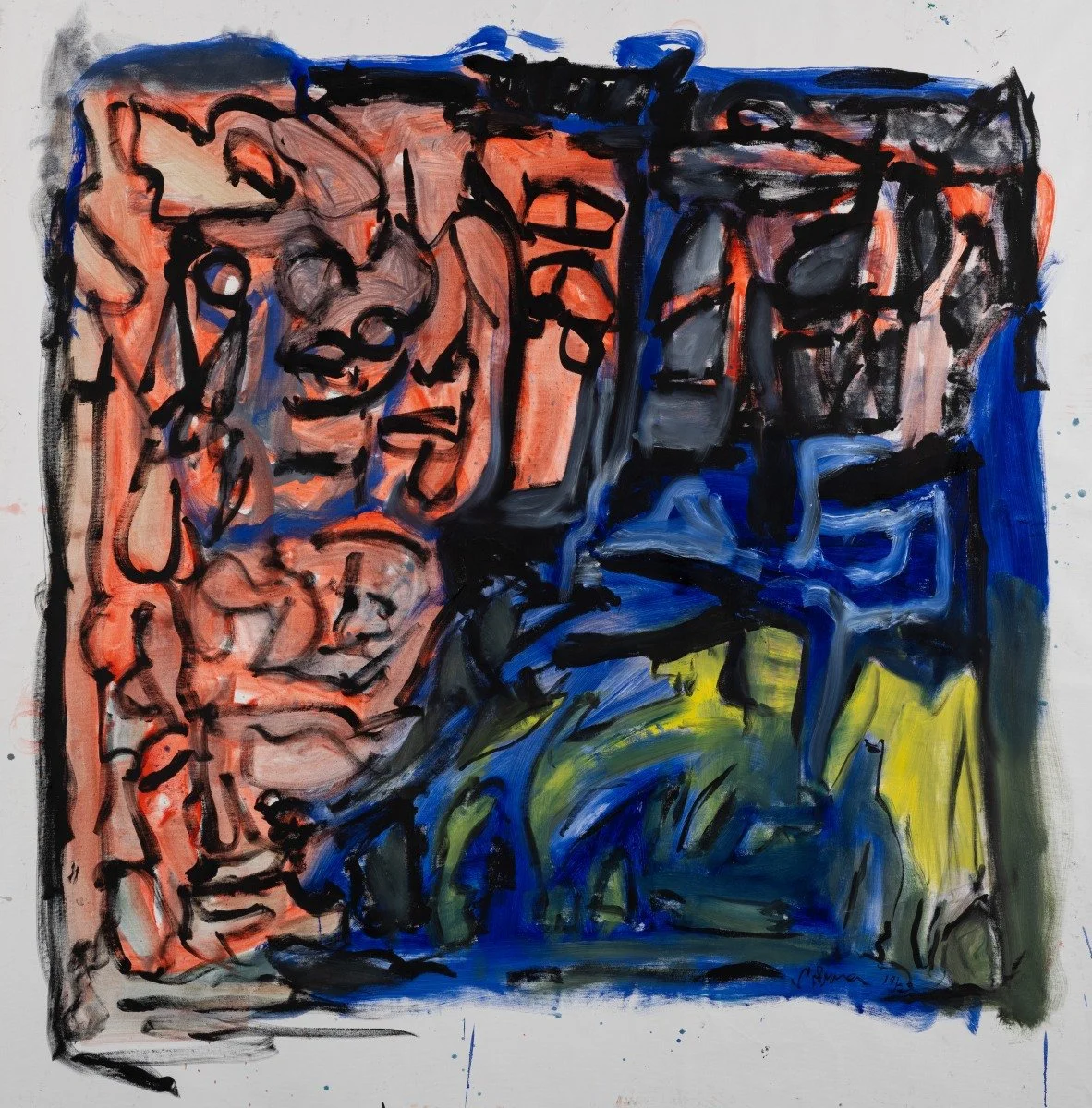 Untitled, 2023, Oil on canvas, 65 12 x 65 inches (CL.1907)