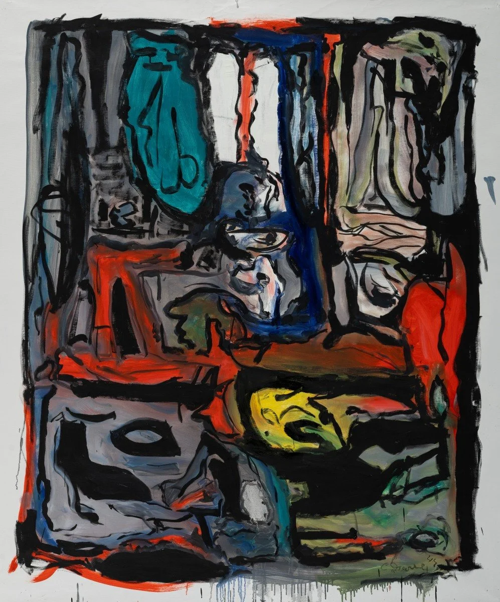 Untitled, 2024, Oil on canvas, 74 1/4 x 64 1/2 inches (CL.1914)