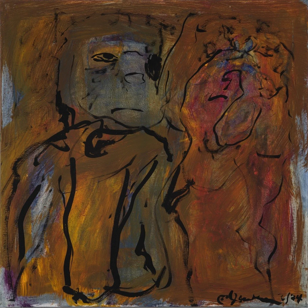 Untitled, 2024, Acrylic on canvas, 20 x 20 inches (CL.1891)