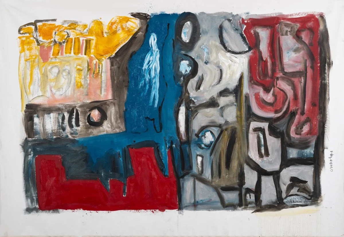 Overture, 2022, Oil on canvas, 84 x 120 inches (CL.1804)