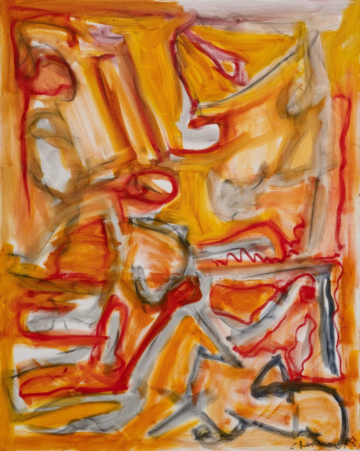 Untitled, 2023, Oil on canvas, 48 x 60 inches (CL.1828)