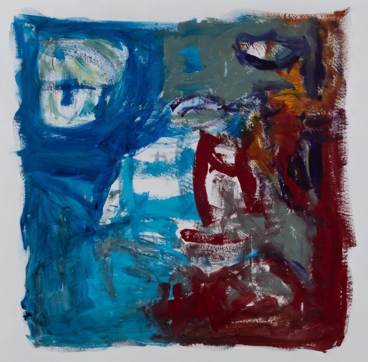 Untitled, 2025, Oil on canvas, 65 x 63 inches (CL.1938) 