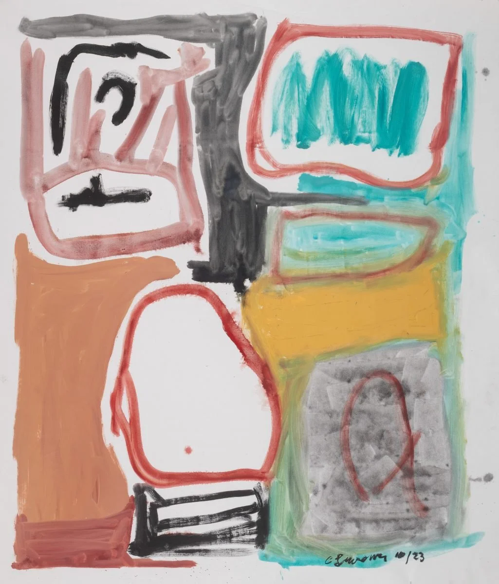 Untitled, 2023, Acrylic on canvas, 84 x 70 inches (CL.1848)