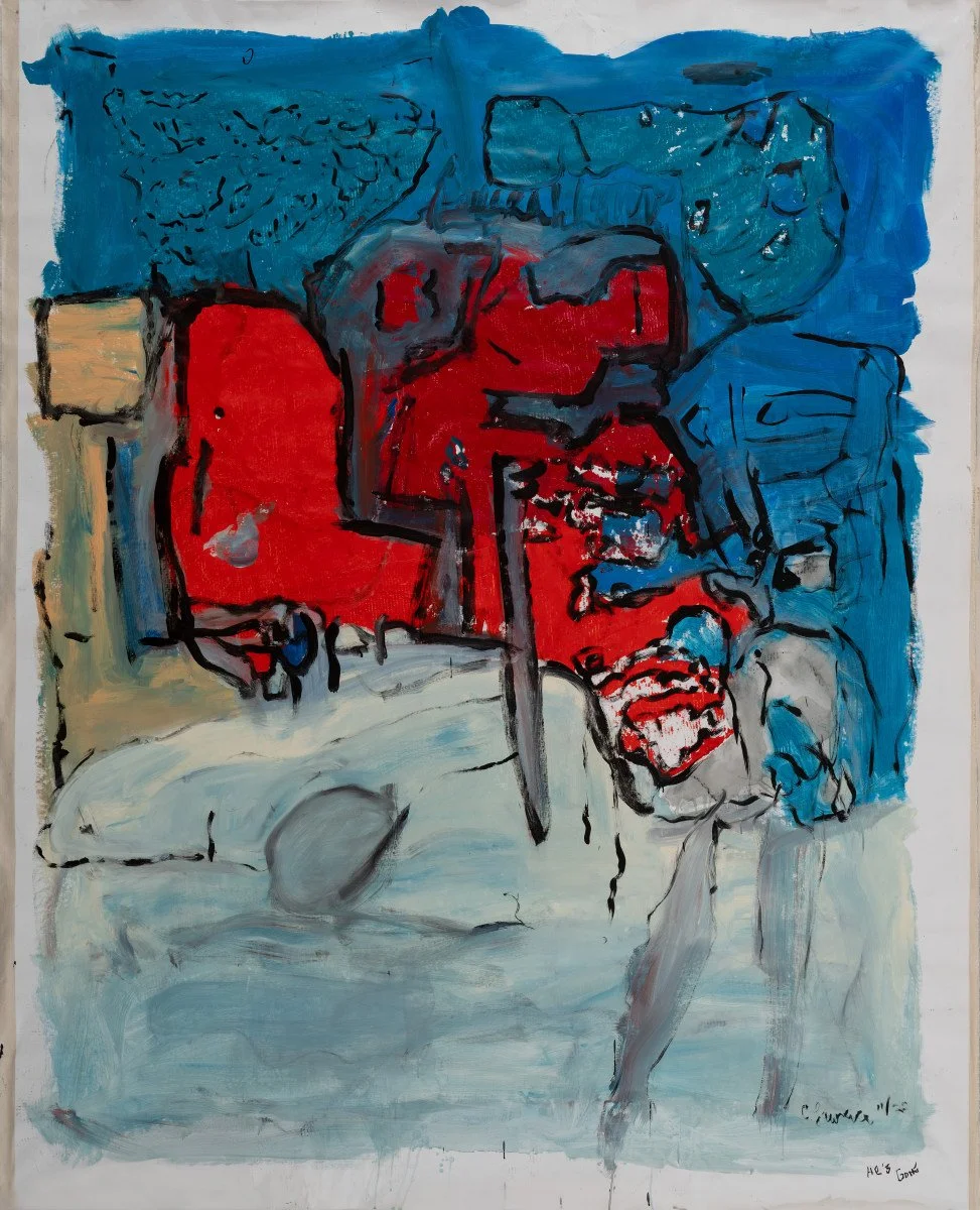 Gone, 2022, Acrylic on canvas, 104 x 85 inches (CL.1790)