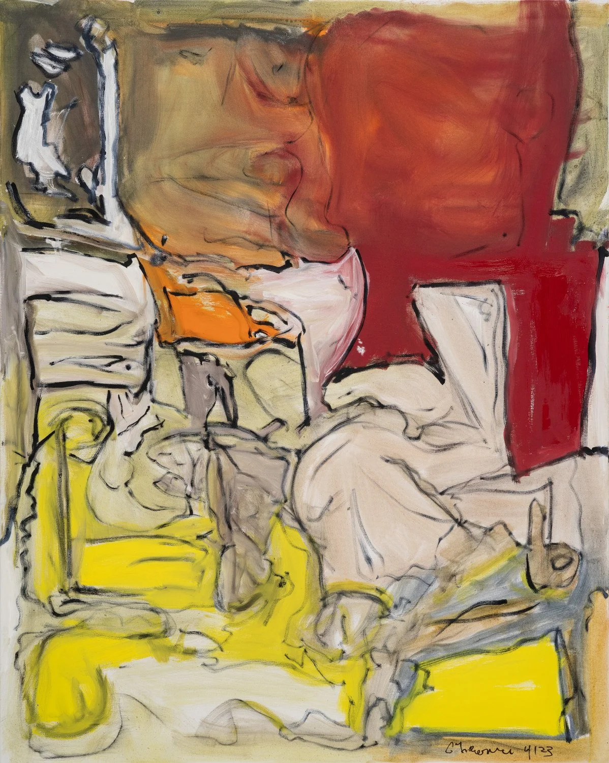 Untitled, 2023, Oil on canvas, 48 x 60 inches (CL.1827)