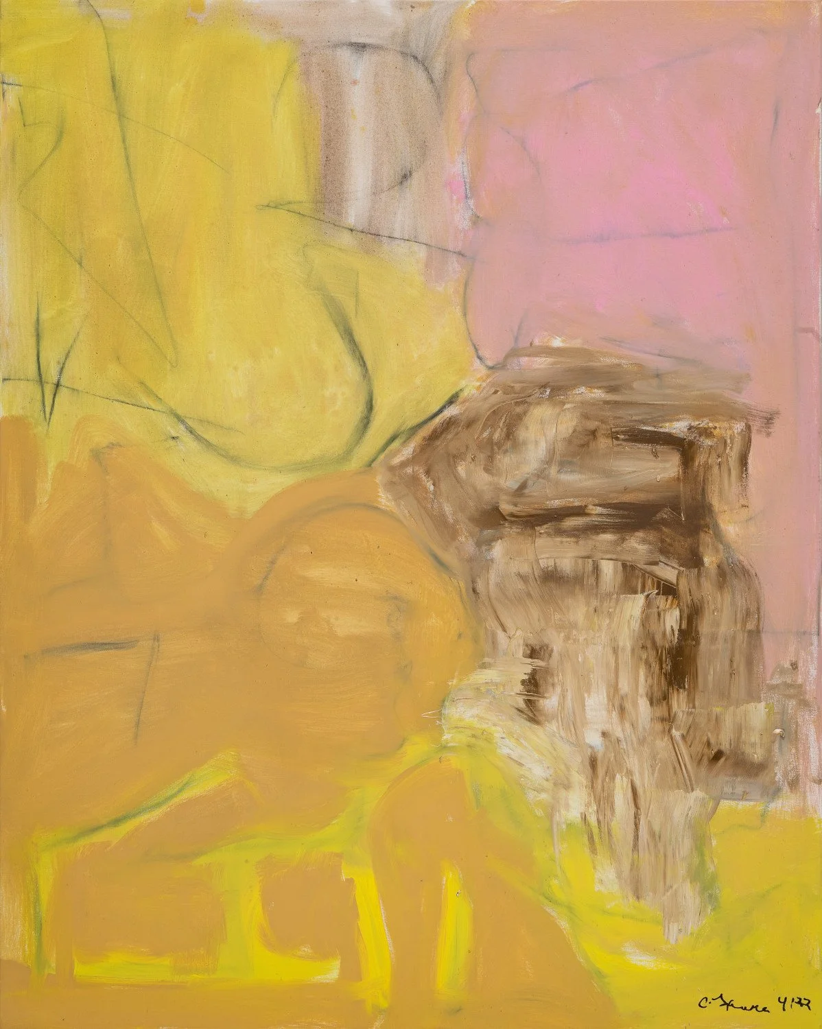 Untitled, 2023, Oil on canvas, 48 x 60 inches (CL.1825)