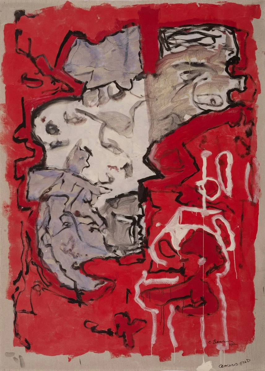 Crown's End, 2022, Oil on canvas, 76 x 53 inches (CL.1807)