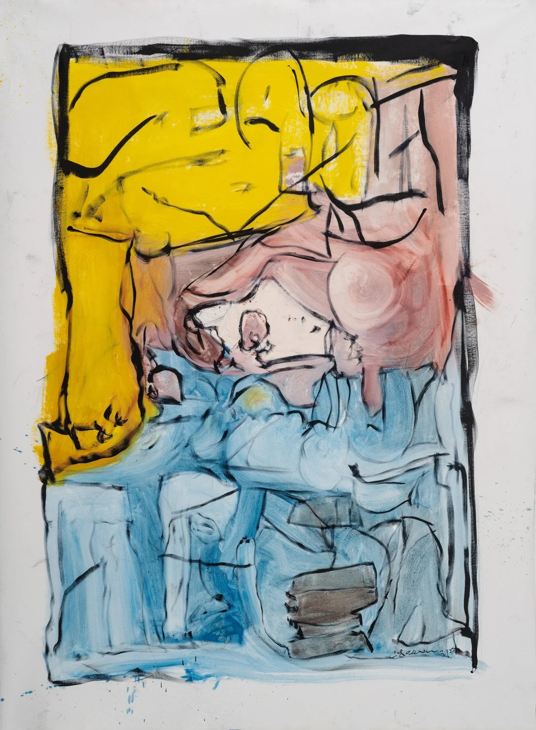 Untitled, 2023, Oil on canvas, 63 x 84 1/2 inches (CL.1835)