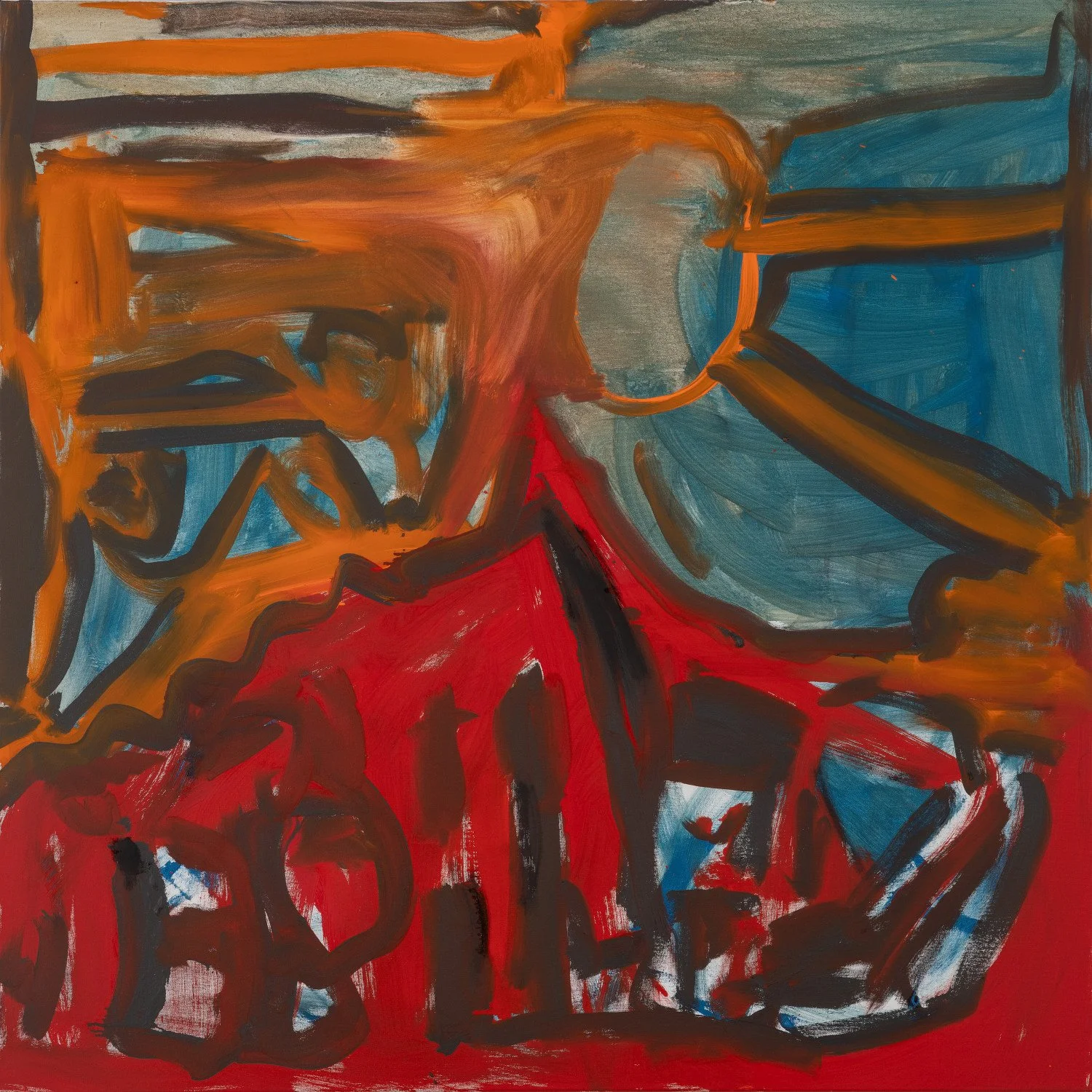 Untitled, 2023, Oil on canvas, 48 x 48 inches (CL.1829)