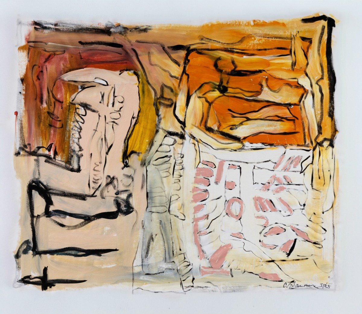 Untitled, 2025, Oil on canvas, 48 x 44 1/2 inches (CL.1927)