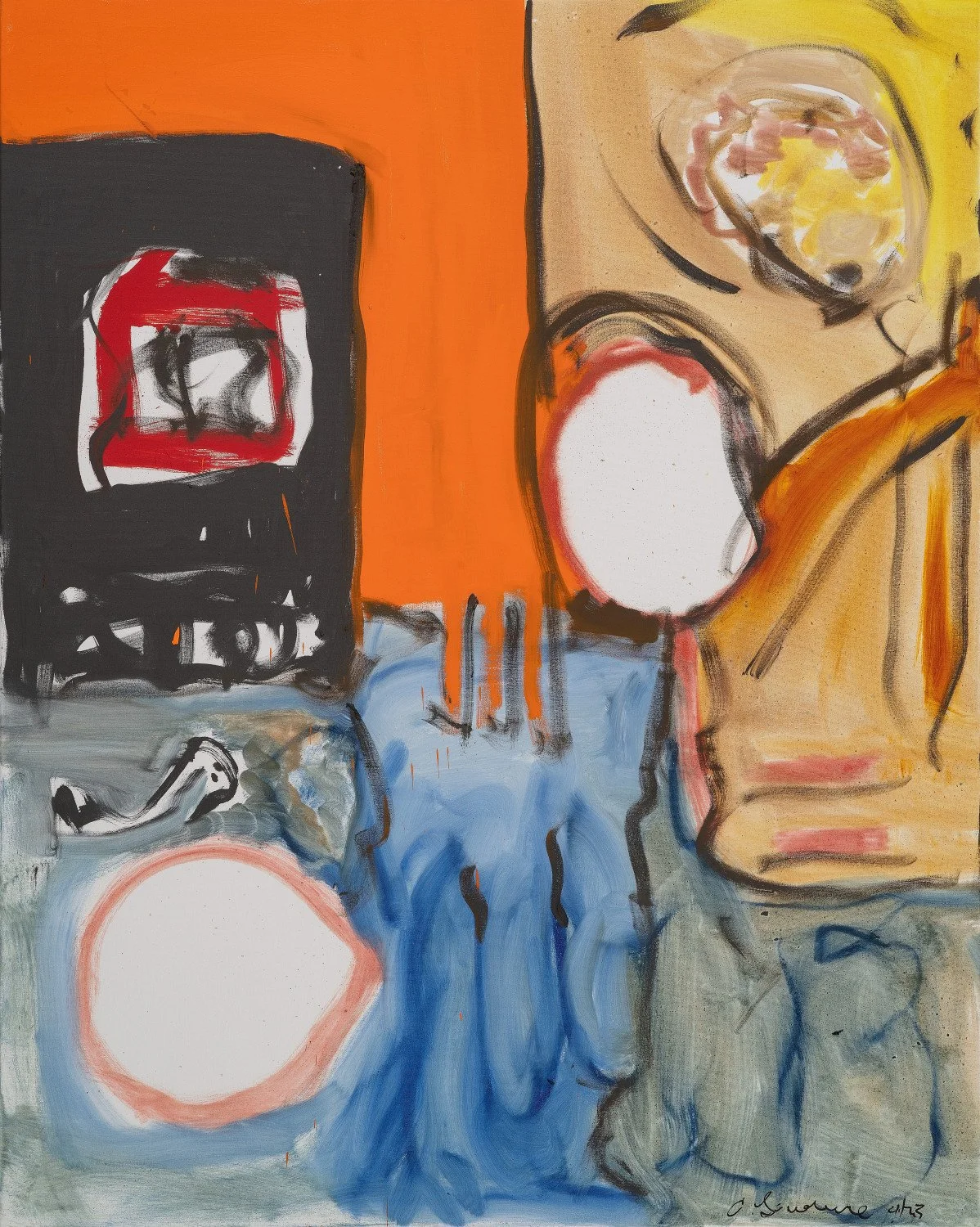 Untitled, 2023, Oil on canvas, 48 x 60 inches (CL.1826) 