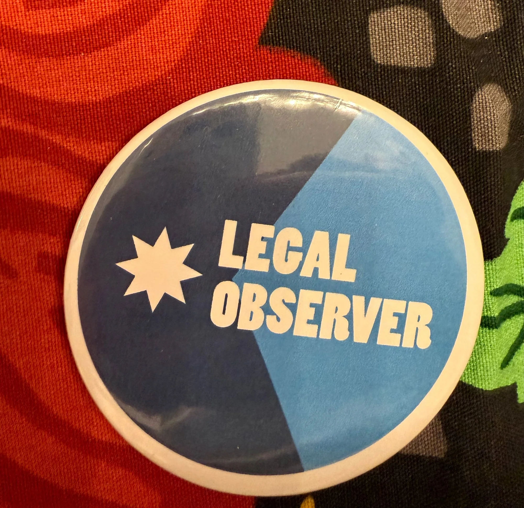 Legal Observer Button