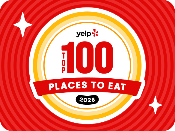 Top 100 place to eat, YELP