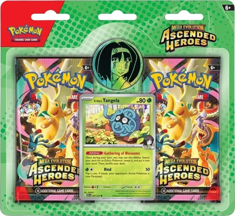 Pokémon - Ascended Heroes 2-Pack Blister | Erika’s Tangela