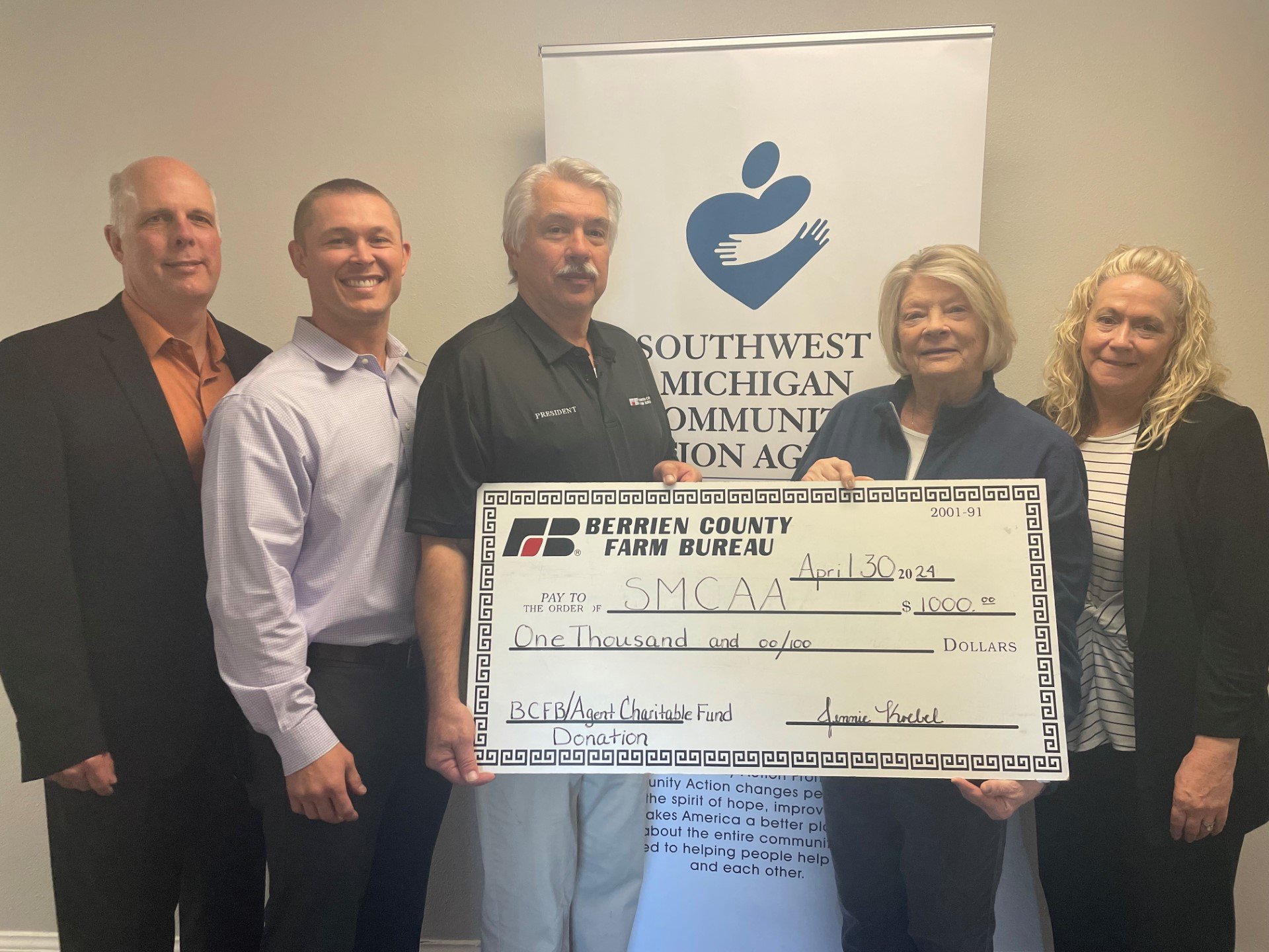 Southwest Michigan Community Action Agency Receives Farm Bureau Double-Up Match