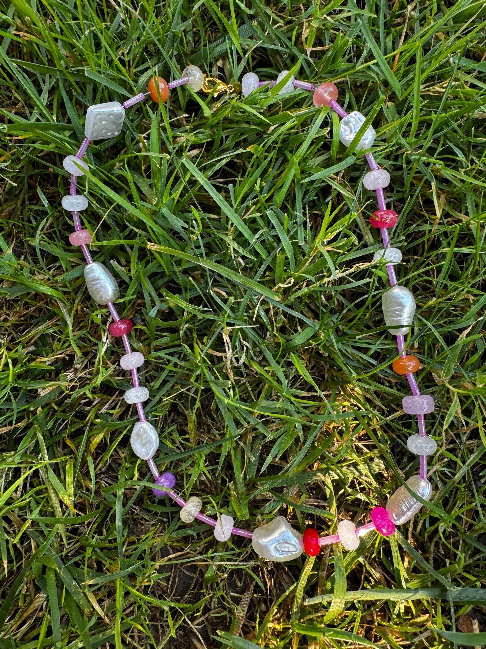 Baroque Faux Pearl Necklace