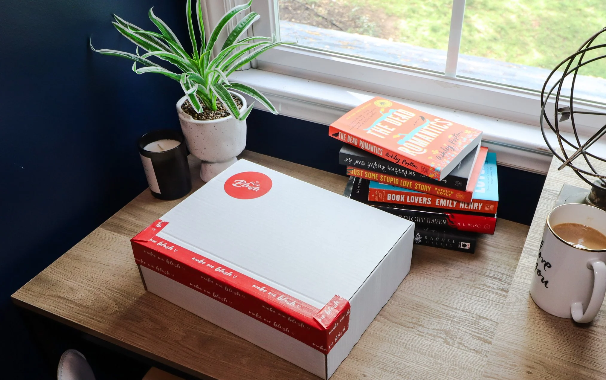 blush book bundle packaging