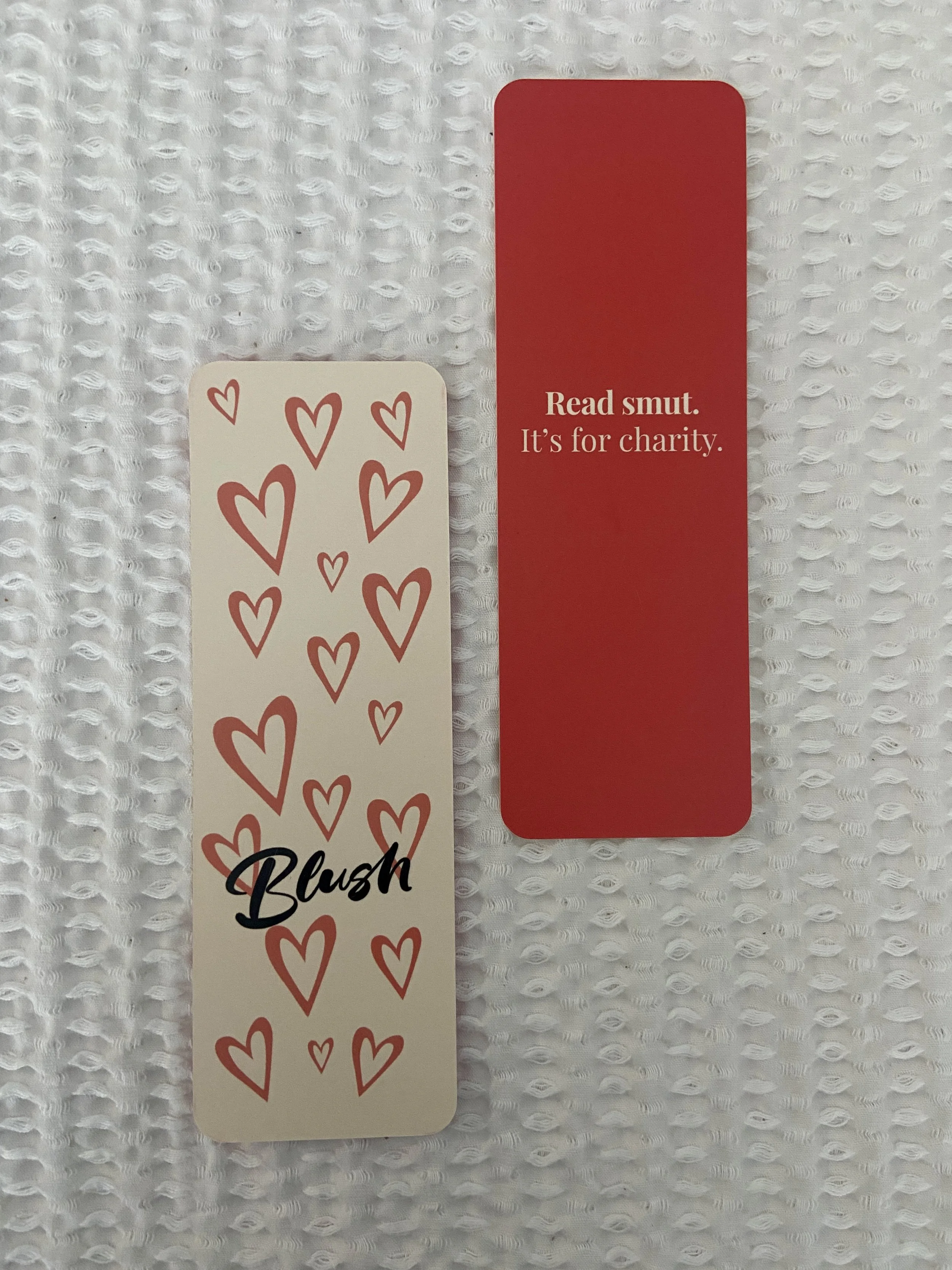 Blush Bookmarks