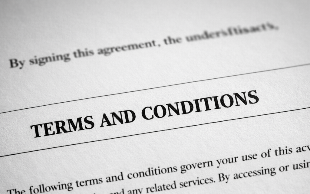 Terms and Conditions