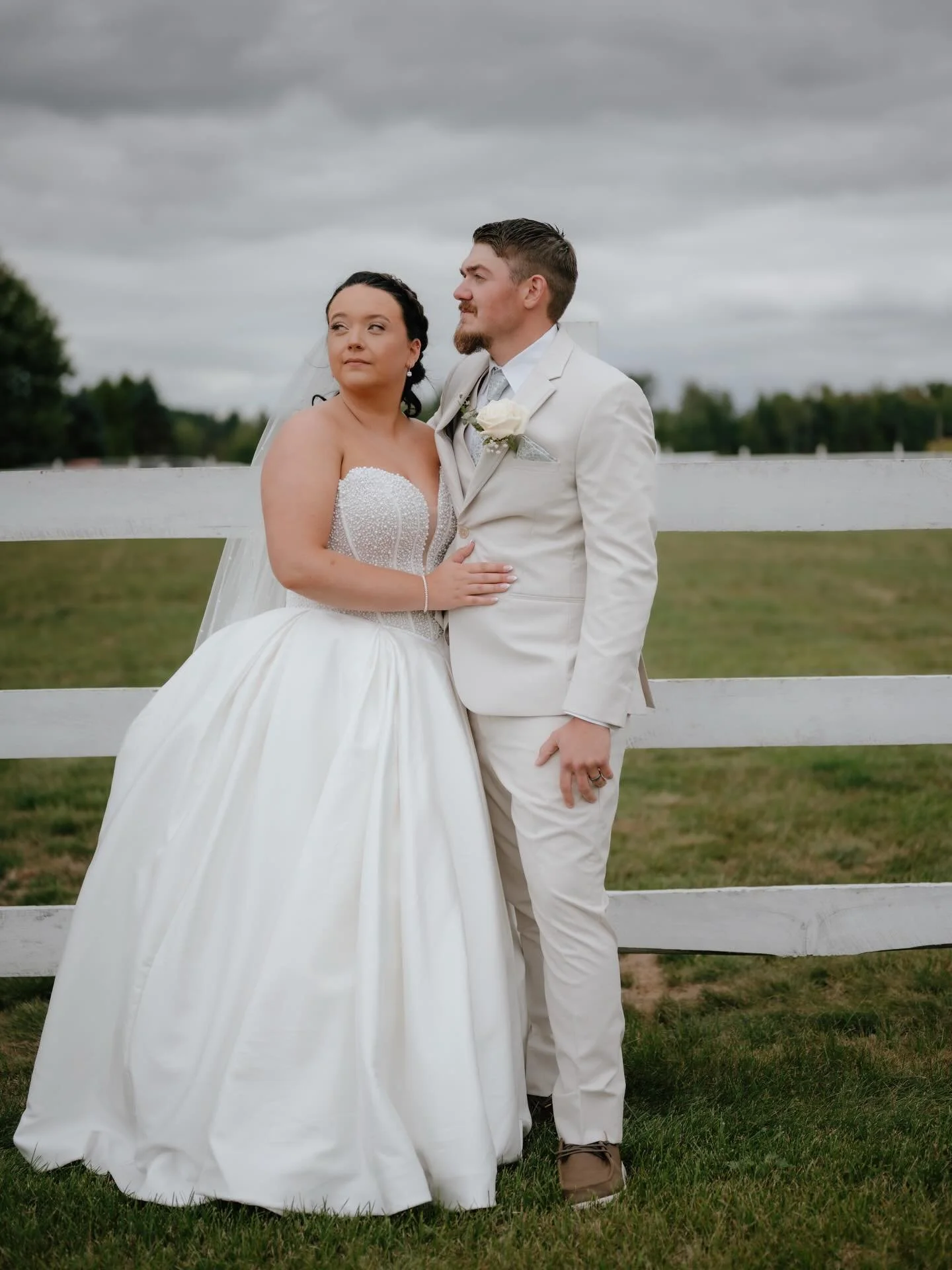 There is a quiet power in finding your safe harbor. Watching the bride and groom lean into the comfort of each other&rsquo;s presence is a beautiful reminder that home isn&rsquo;t a place, but a person.

Photographer: @bellafibranzphoto 
Venue: Rusti