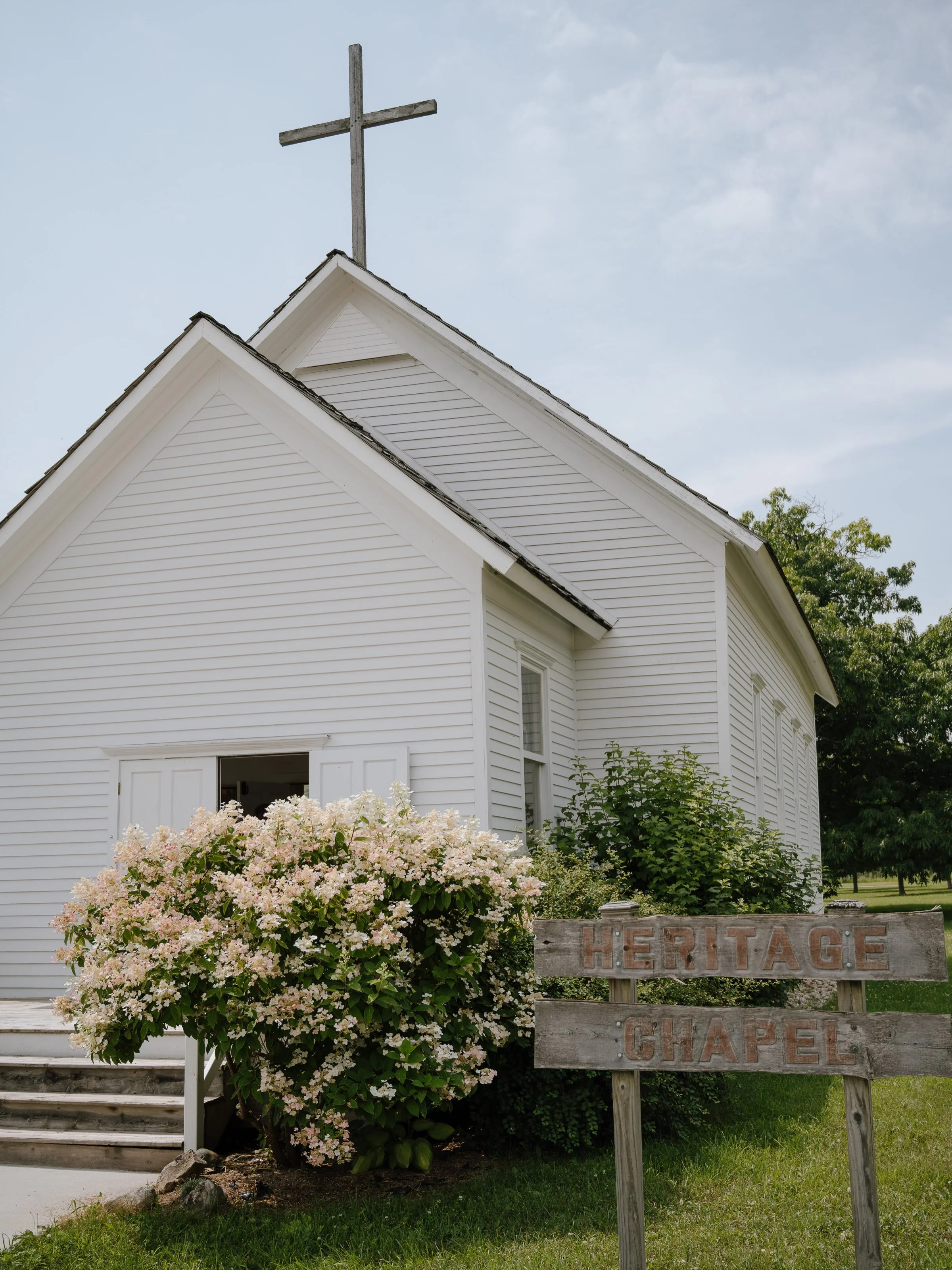 An August summer afternoon spent in the beauty of Mackinaw City.

It&rsquo;s always in the smaller details where you find the true soul and beauty of a place. This quiet little chapel holds so much history and character in its structure.

There is no