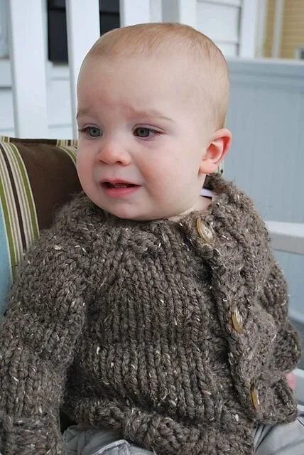 Cozy Kiddo Cardigan Knitting Pattern