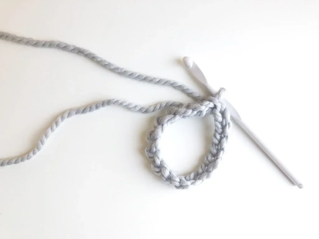 CROCHET | How to Join a Chain (CH) with a Slip Stitch (SL ST)